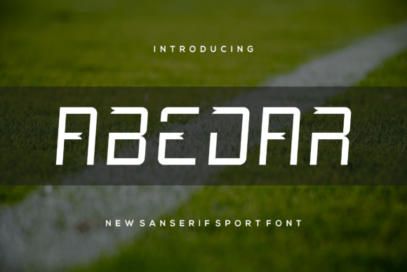 Abedar Font: Crafting Bold Visual Identities