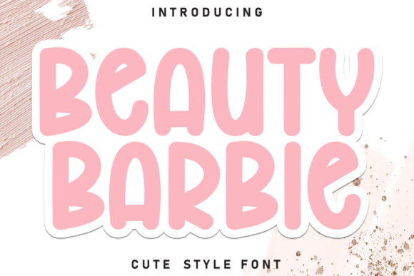 Beauty Barbie: Captivating Handwritten Appeal
