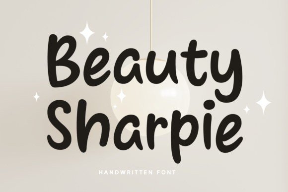 Beauty Sharpie: The Handwritten Font That Captures Connection
