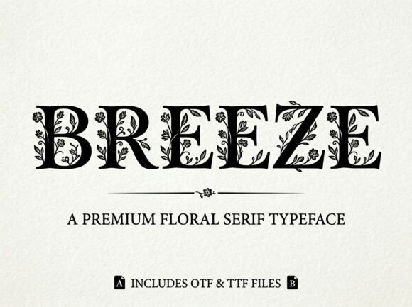 Breeze: A Display Font with a Bold Personality