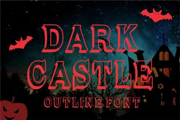 Dark Castle: Unlocking Grunge Character in Display Typography