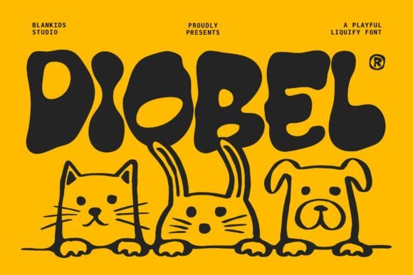 Diobel: The Playful Display Font for Creative Designs