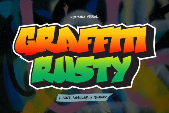 Graffiti Rusty: The Bold Typeface for Edgy Designs