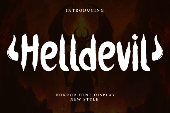 Helldevil Font: Command Attention with Bold Rebellion