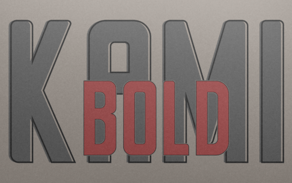 Kami: The Friendly Display Font for Every Project