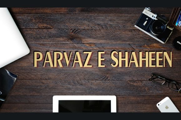 Parvaz E Shaheen: A Display Font for Impactful Magazine & Craft Designs