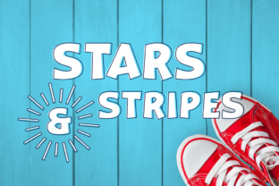 Stars & Stripes: A Fun Display Font for Bold Projects