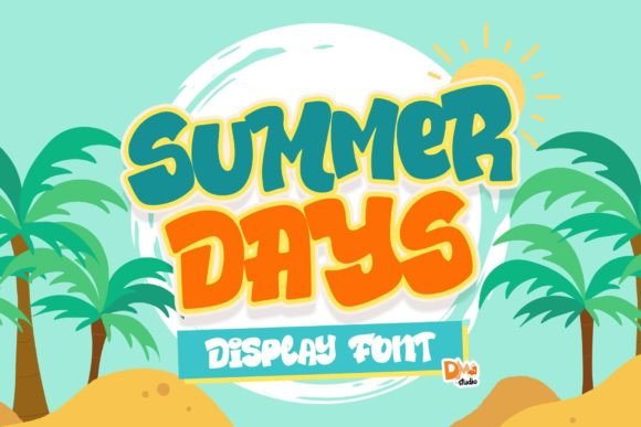 Summer Days: The Typeface That Captures Sunshine and Joy