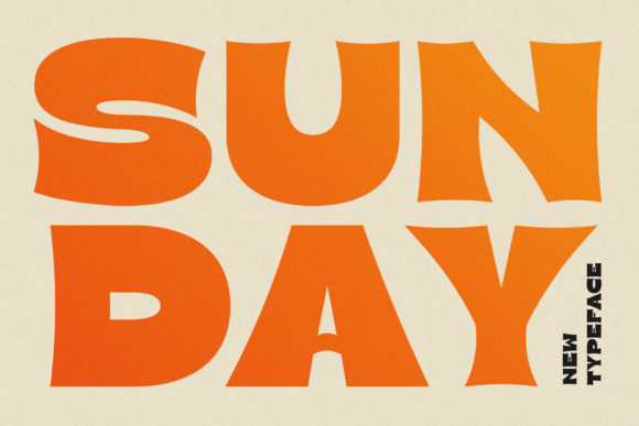 Sunday: The Display Font That Commands Attention